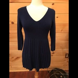 Soft Surroundings,Navy Blue tunic sweater,PM
